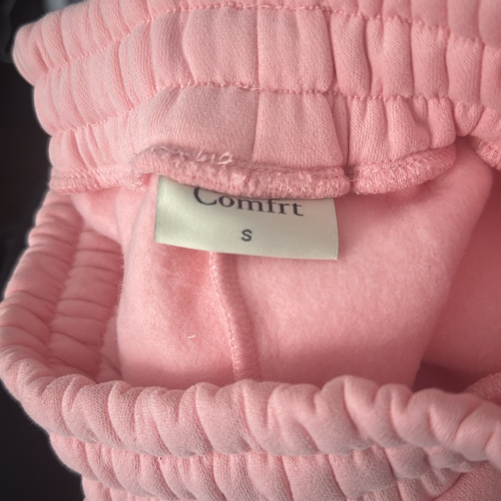 Comfrt Love Collection Sweatpants in Petal Pink - Picture 13 of 15
